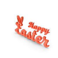 Happy Easter Logo PNG & PSD Images