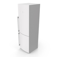 White Closed Refrigerator PNG & PSD Images