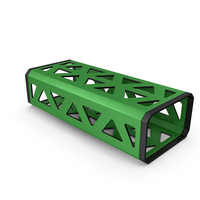 Scifi Ceiling Element Green PNG & PSD Images