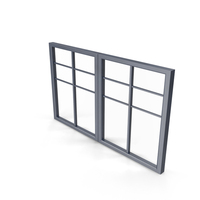 Long Window Blue PNG & PSD Images