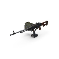 Military Machine Gun PNG & PSD Images