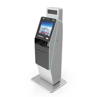 Airport Smart Self Check In Terminal PNG & PSD Images
