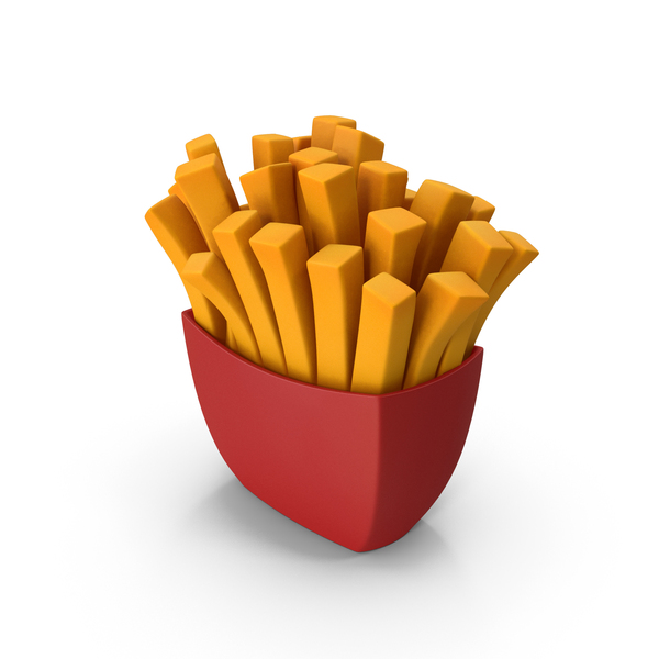 Cartoon Potato Fries PNG & PSD Images