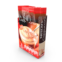 Nescafe Cappuccino Box Opened PNG & PSD Images