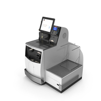 Retail Self Service Checkout Kiosk PNG & PSD Images