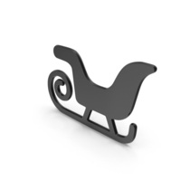 Christmas Sleigh Logo PNG & PSD Images