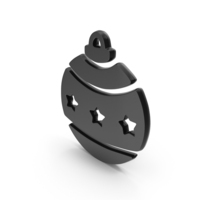Christmas Bauble With Star Logo PNG & PSD Images