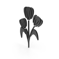 Christmas Flowers Logo PNG & PSD Images