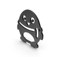 Cute Penguin Logo PNG & PSD Images