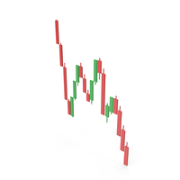 Trading Candlestick Flag Pattern Symbol PNG & PSD Images