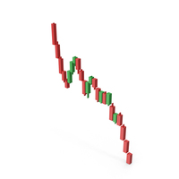 Trading Candlestick Descending Triangle Pattern Symbol PNG & PSD Images
