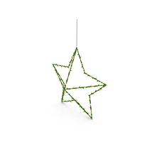 Star Christmas Light Decoration PNG & PSD Images