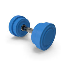 Blue Dumbel PNG & PSD Images