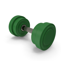 Green Dumbel PNG & PSD Images