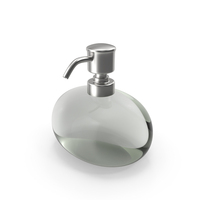 Glass Decorative Soap Pumper PNG & PSD Images