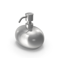 Decorative Soap Dispenser Silver PNG & PSD Images