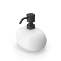 Decorative Soap Pumper White PNG & PSD Images