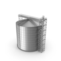 Grain Silo PNG & PSD Images