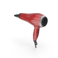 Red Hair Dryer PNG & PSD Images