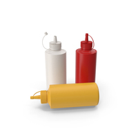 Plastic Squeeze Bottles PNG & PSD Images