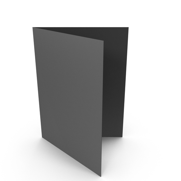 Black Greeting Card PNG & PSD Images