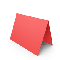 Red Place Card PNG & PSD Images