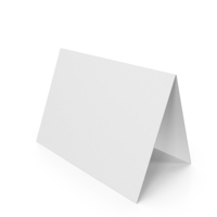 White Place Card PNG & PSD Images