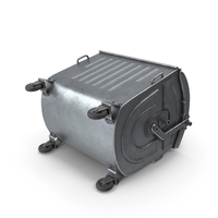 Metal Garbage Container PNG & PSD Images