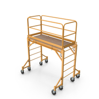 Yellow Multi Purpose Scaffold PNG & PSD Images