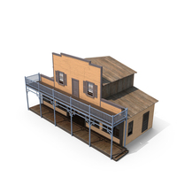 Old Western House PNG & PSD Images