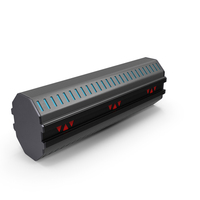 Scifi Weapon Part Grey PNG & PSD Images