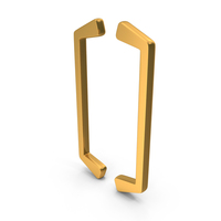 Gold Bracket Icon PNG & PSD Images