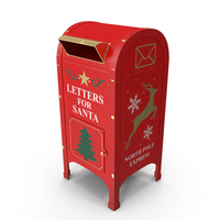Santa Post Box PNG & PSD Images