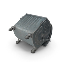 Metal Garbage Container PNG & PSD Images