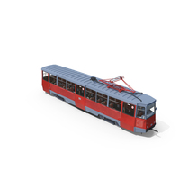 New Soviet Tram KTM-5 PNG & PSD Images