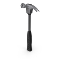 Steel Shaft Claw Hammer PNG & PSD Images