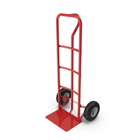 Wheel Red Hand Truck PNG & PSD Images