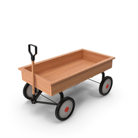 Children Wooden Wagon Cart PNG & PSD Images