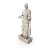 Roman Hygeia Statue PNG & PSD Images