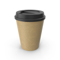 Middle Brown Paper Cup PNG & PSD Images