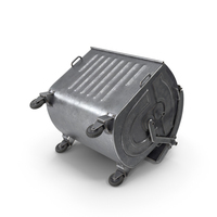 Metal Garbage Container PNG & PSD Images