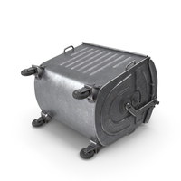 Metal Garbage Container PNG & PSD Images
