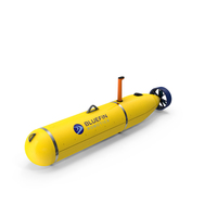 Bluefin 21 Unmanned Underwater Vehicle PNG & PSD Images