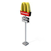 McDonalds Pylon PNG & PSD Images