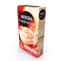 Nescafe Cappuccino Box PNG & PSD Images