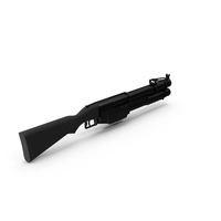 Tactical Grenade Launcher Game Weapon PNG & PSD Images