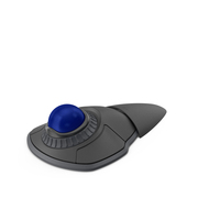 Trackball Mouse With Blue Ball PNG & PSD Images