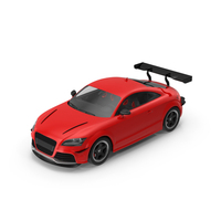 Racing Coupe Red PNG & PSD Images
