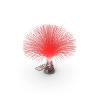 Fiber Optic Fountain Lamp With Remote Red PNG & PSD Images