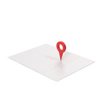 Map Paper And Pin PNG & PSD Images